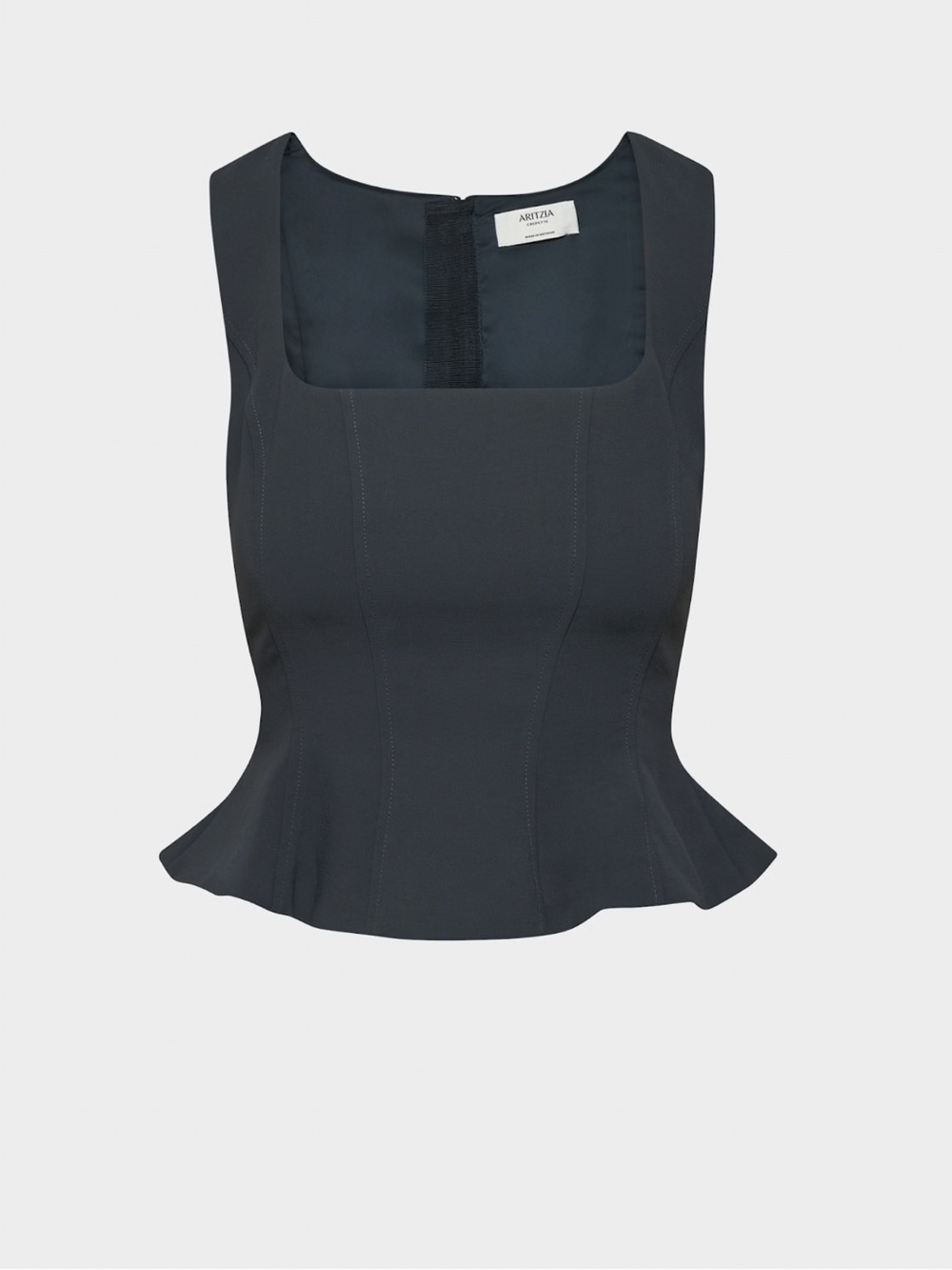 Aritzia Rhodora Bustier - Crepette™ - Dark Night Navy - Picture 2 of 6